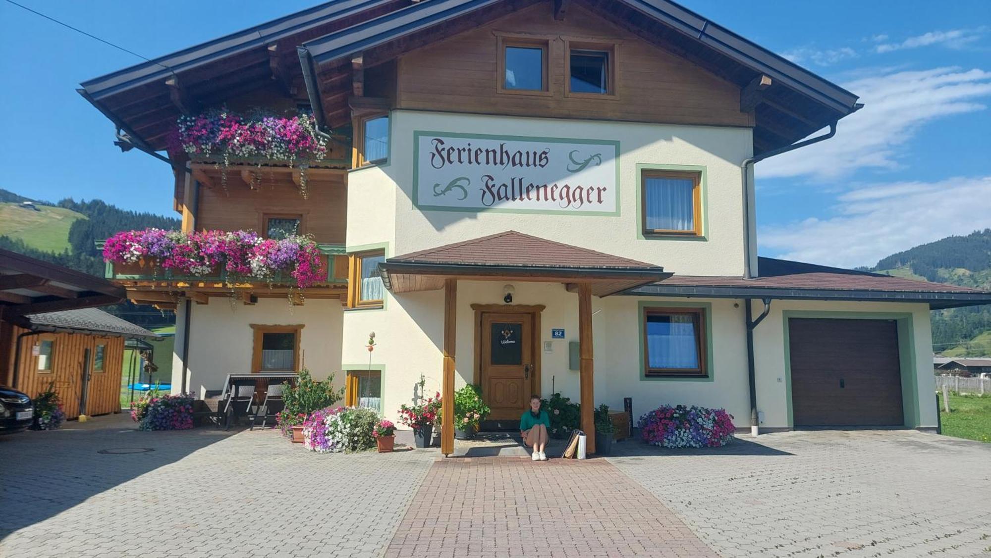 Ferienhaus Fallenegger ฟลาคเฮา ภายนอก รูปภาพ